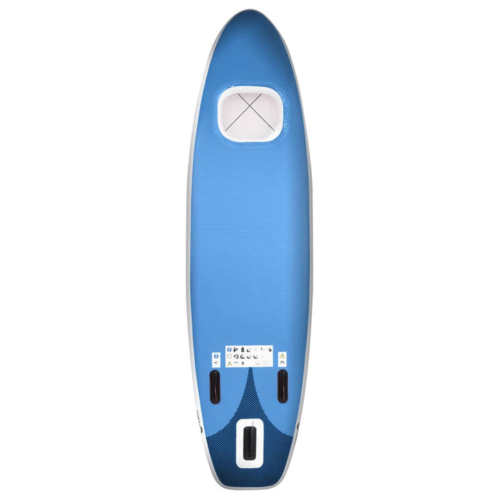 Stand Up Paddleboardset opblaasbaar 300x76x10 cm zeeblauw - Griffin Retail