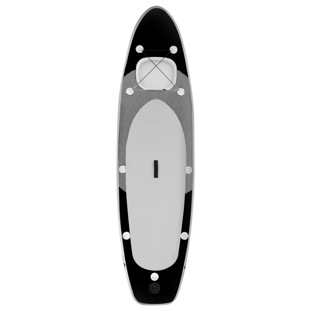 Stand Up Paddleboardset opblaasbaar 300x76x10 cm zwart - Griffin Retail