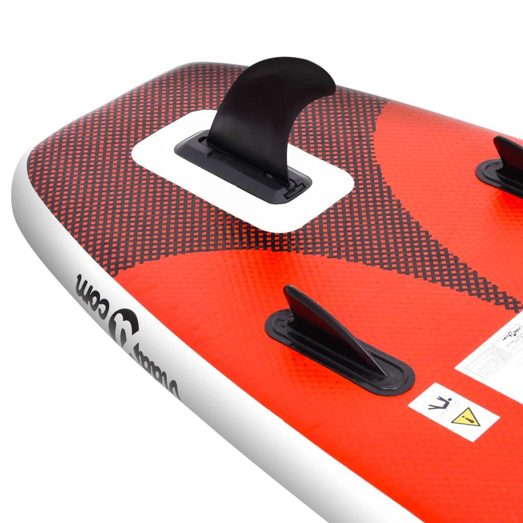 Stand Up Paddleboardset opblaasbaar 330x76x10 cm rood - Griffin Retail