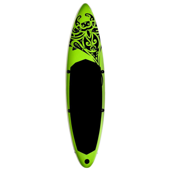 Stand Up Paddleboardset opblaasbaar 366x76x15 cm groen - Griffin Retail