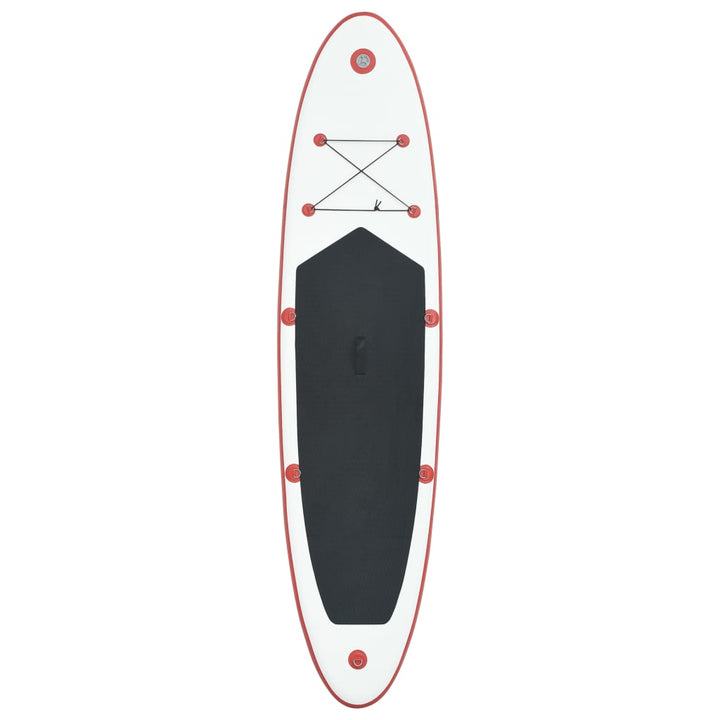 Stand Up Paddleboardset opblaasbaar rood en wit - Griffin Retail