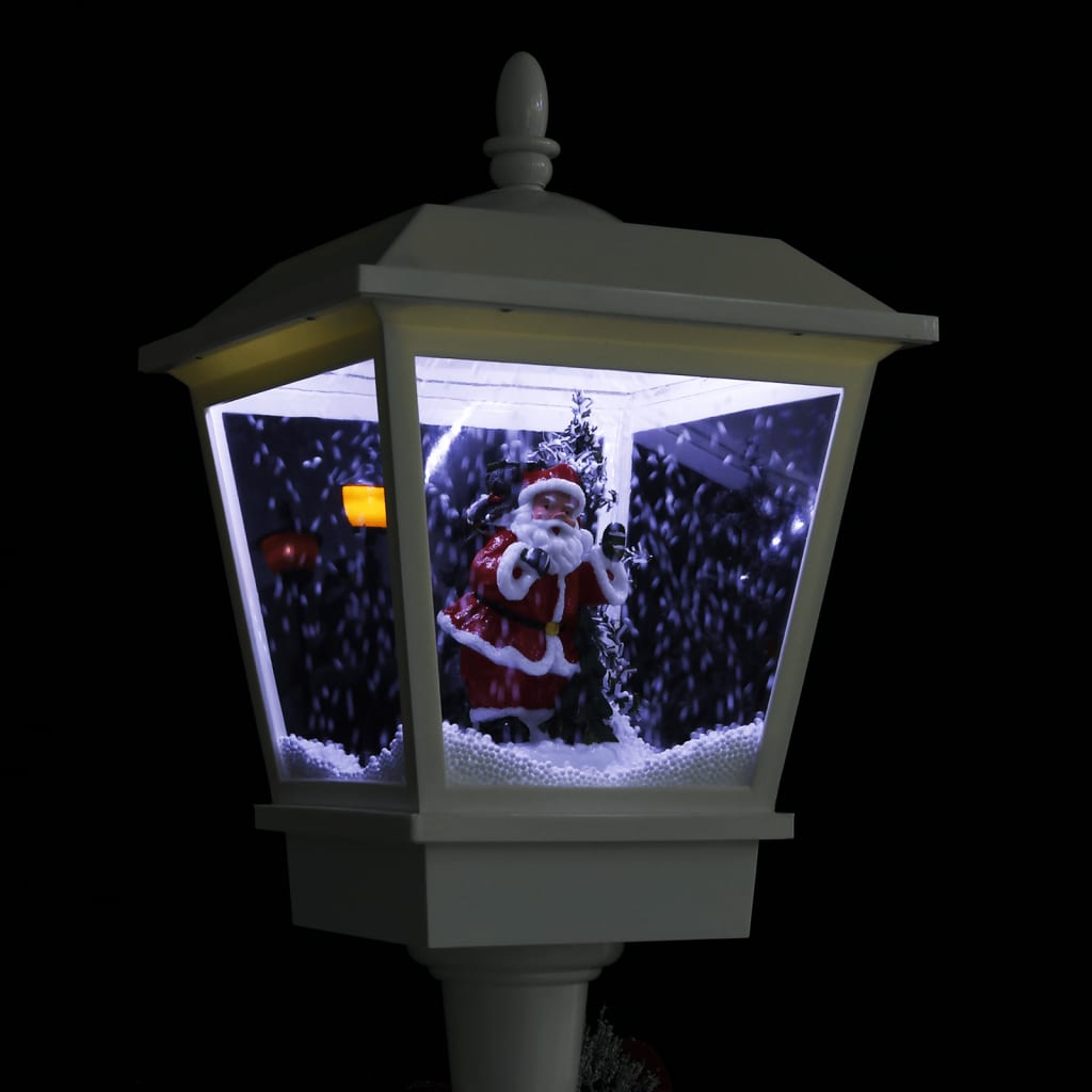 Straatlantaarn met kerstman LED 180 cm - Griffin Retail