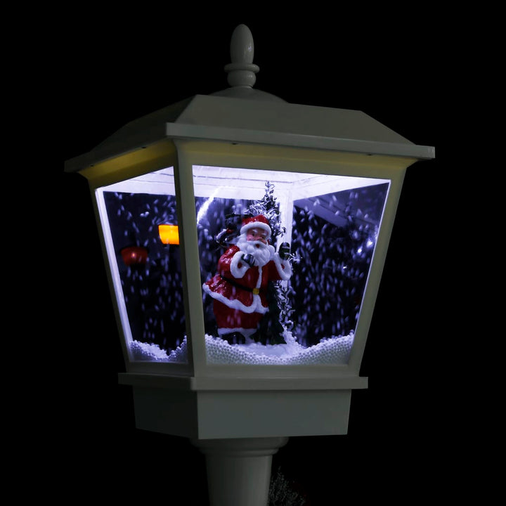 Straatlantaarn met kerstman LED 180 cm - Griffin Retail