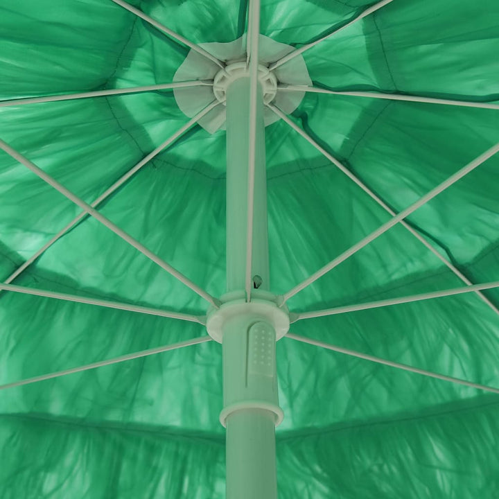 Strandparasol 180 cm groen - Griffin Retail