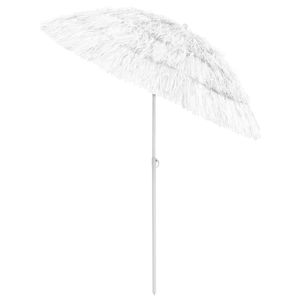 Strandparasol 180 cm wit - Griffin Retail