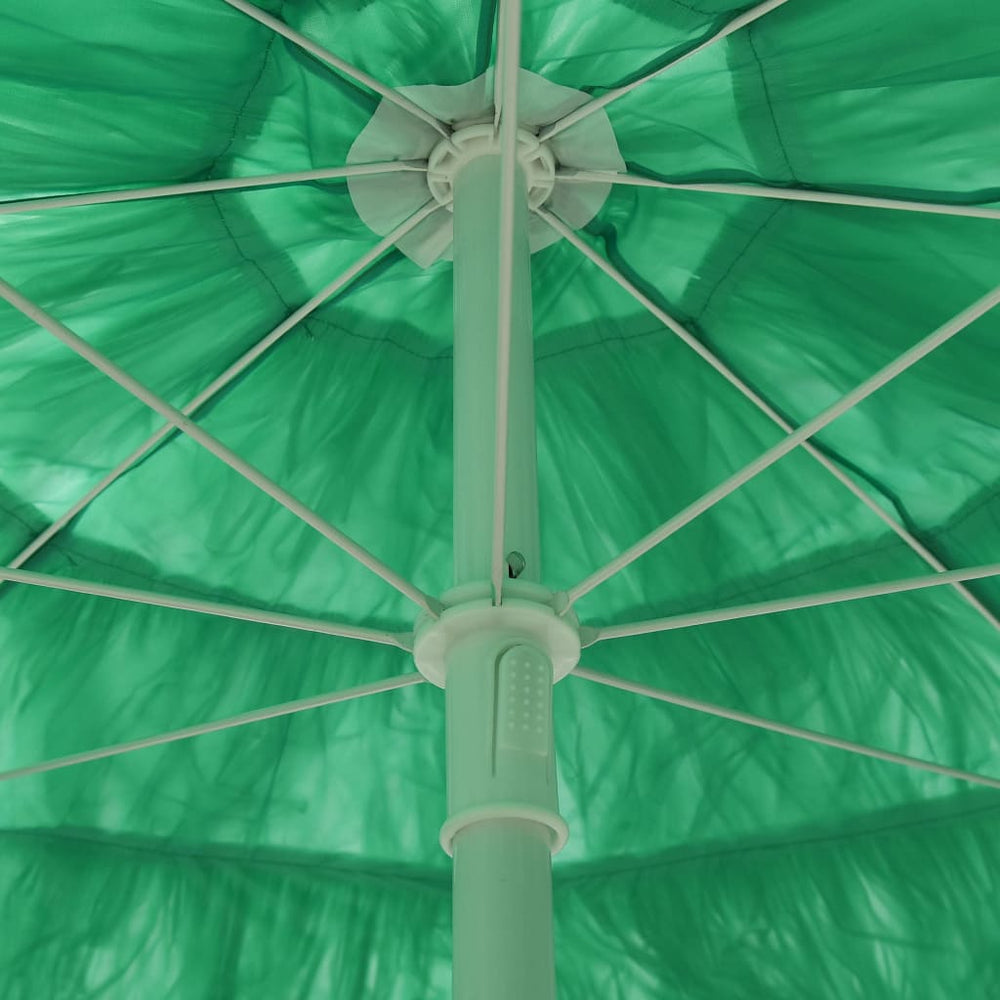 Strandparasol 240 cm groen - Griffin Retail