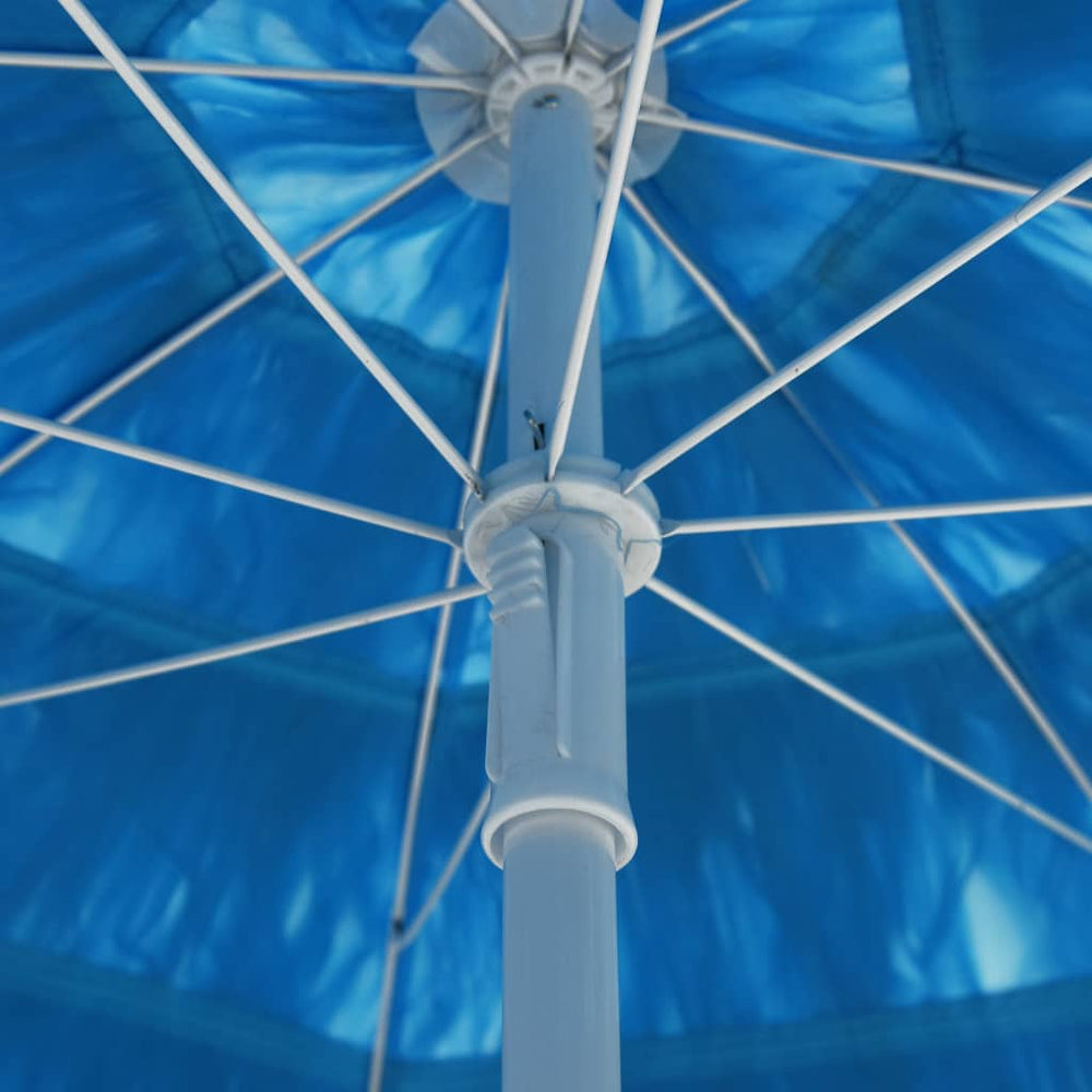 Strandparasol 300 cm blauw - Griffin Retail