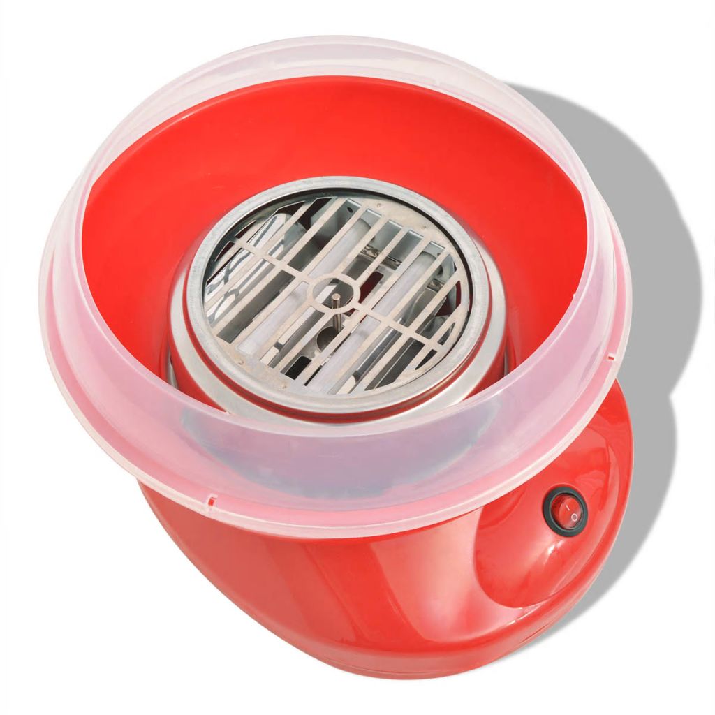 Suikerspinmachine 480 W rood - Griffin Retail