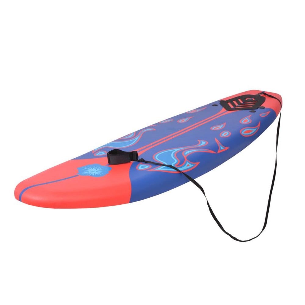 Surfplank 170 cm blauw en rood - Griffin Retail