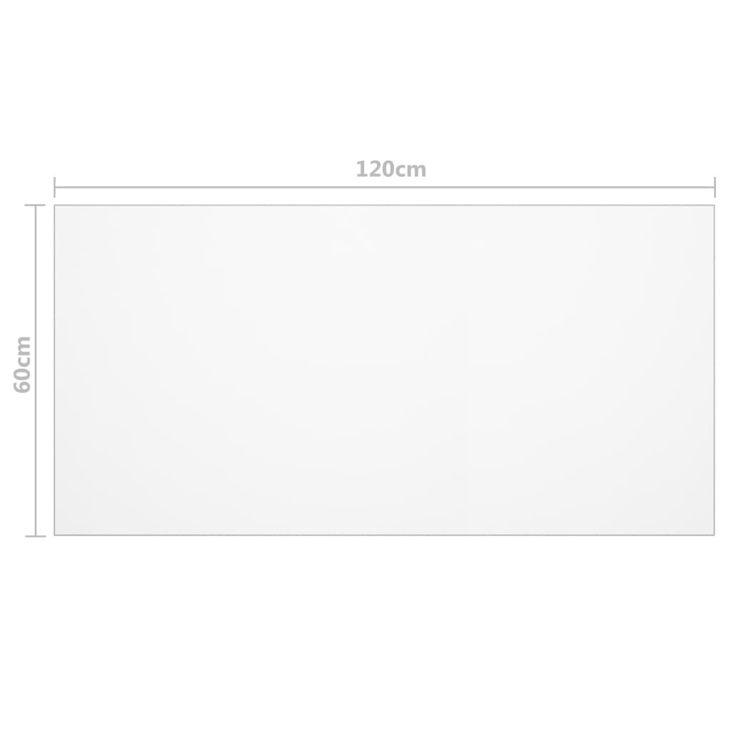 Tafelbeschermer 120x60 cm 2 mm PVC transparant - Griffin Retail