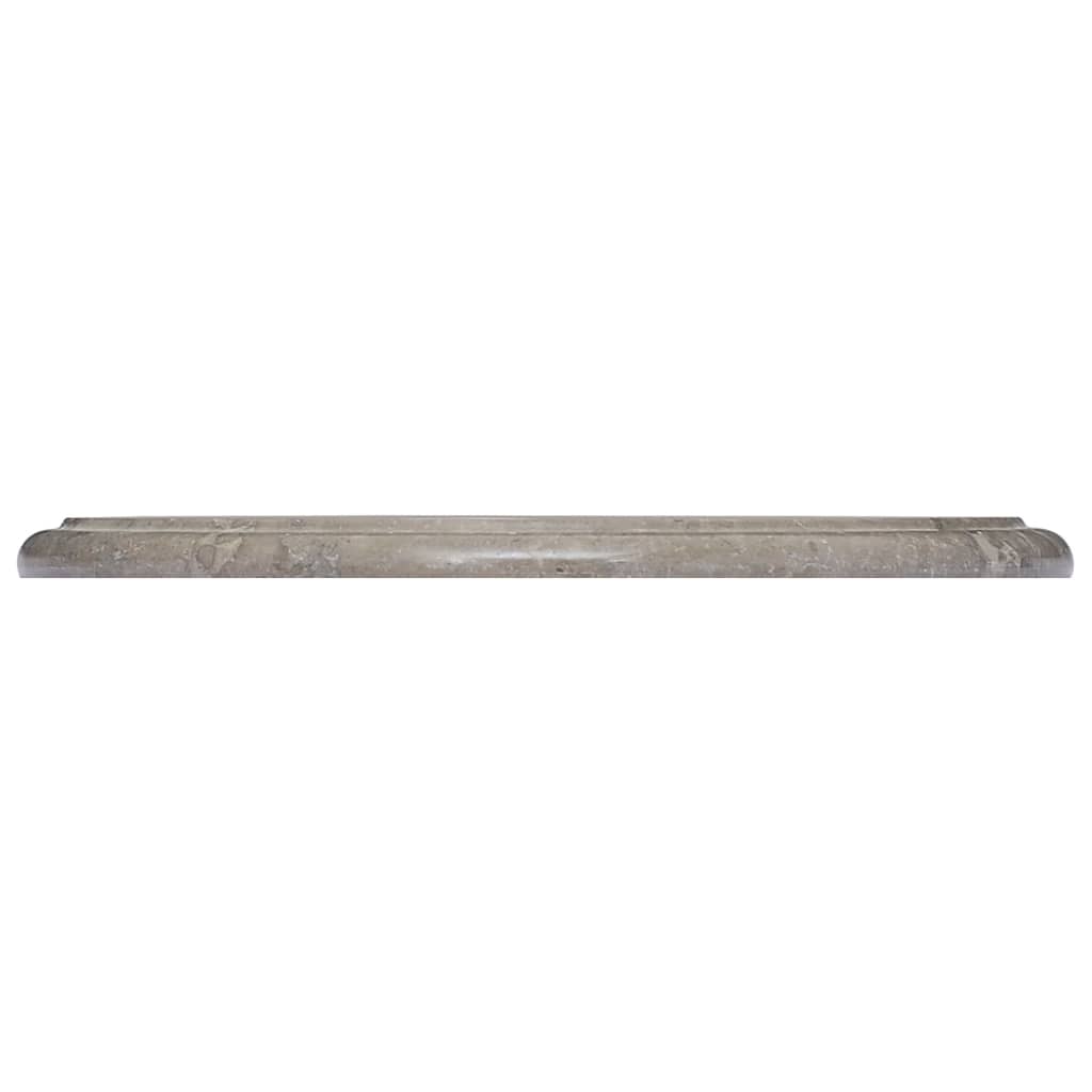 Tafelblad ø˜40x2,5 cm marmer grijs - Griffin Retail