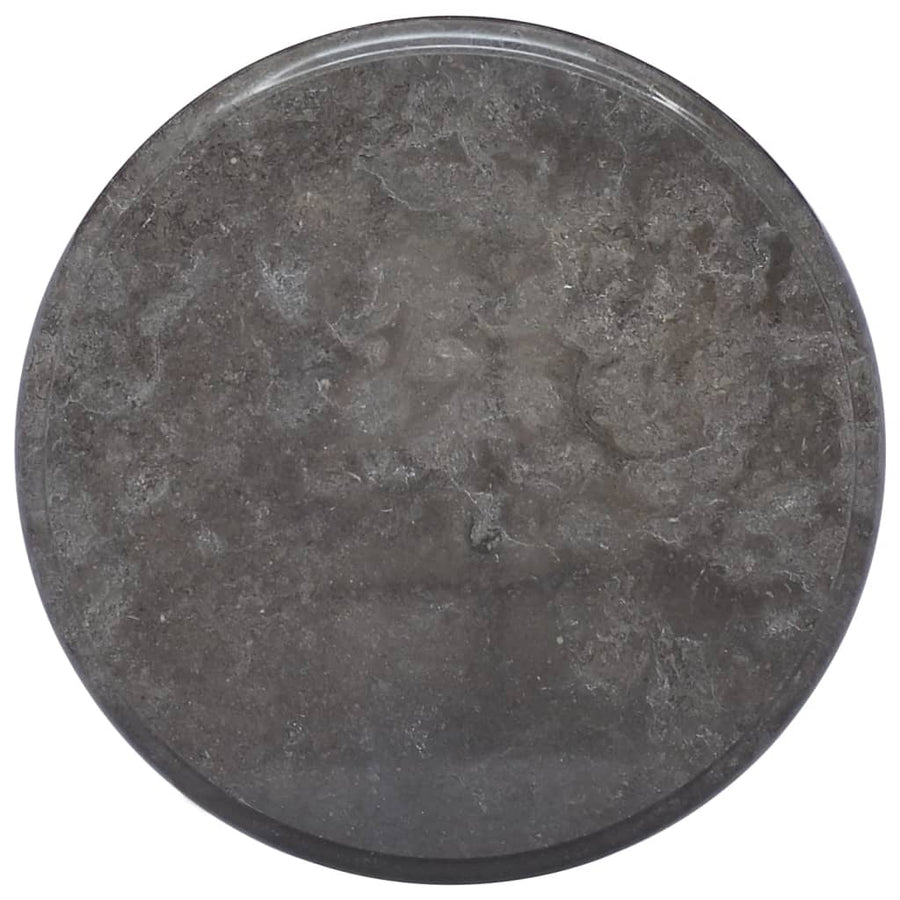 Tafelblad ø˜40x2,5 cm marmer zwart - Griffin Retail