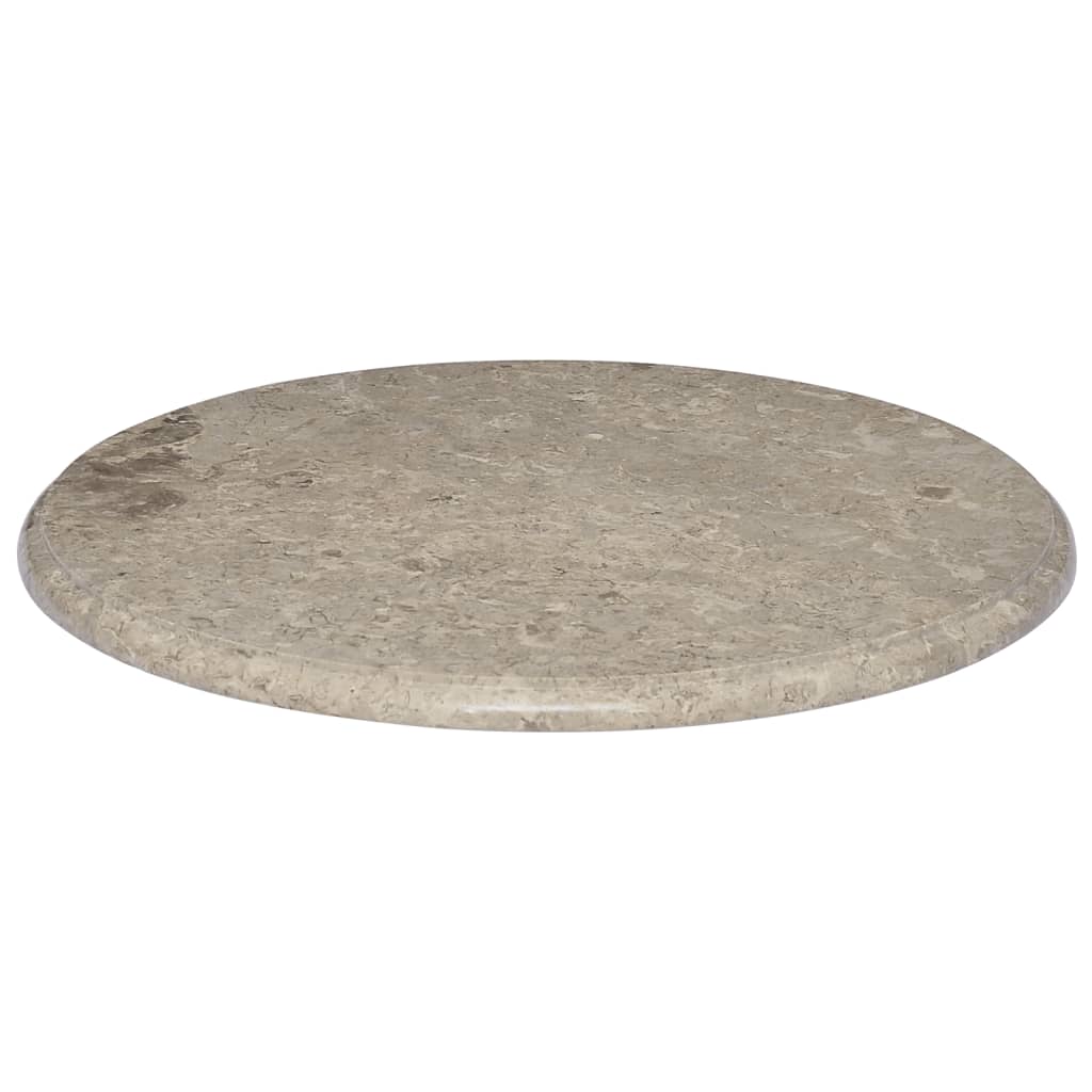 Tafelblad ø˜60x2,5 cm marmer grijs - Griffin Retail