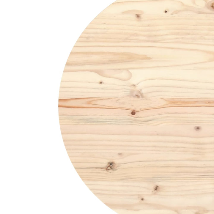 Tafelblad ø˜60x2,5 cm massief grenenhout - Griffin Retail