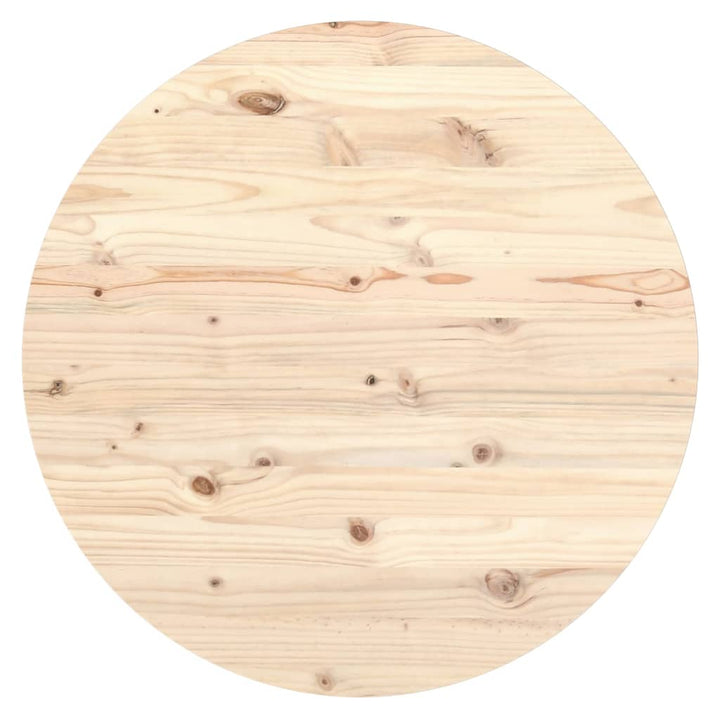 Tafelblad ø˜90x2,5 cm massief grenenhout - Griffin Retail