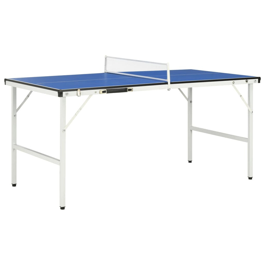 Tafeltennistafel met net 5 feet 152x76x66 cm blauw - Griffin Retail