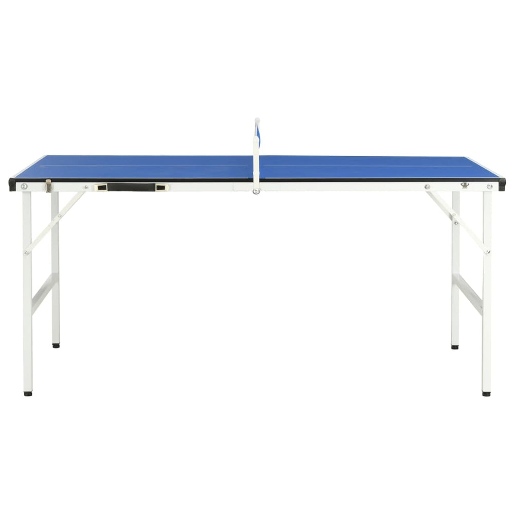 Tafeltennistafel met net 5 feet 152x76x66 cm blauw - Griffin Retail