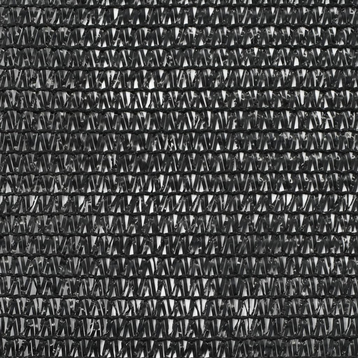 Tennisscherm 1,2x50 m HDPE zwart - Griffin Retail
