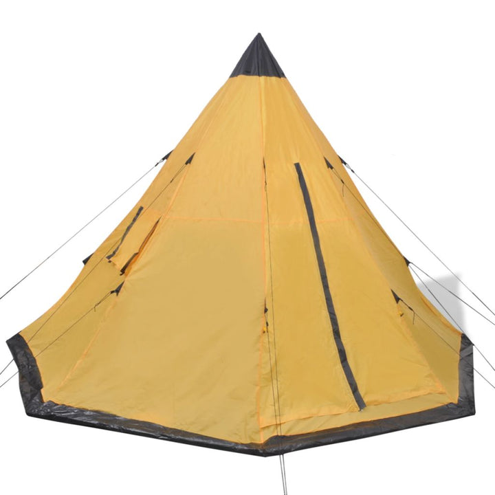 Tent 4-persoons geel - Griffin Retail
