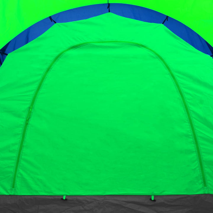 Tent 9-persoons polyester blauw en groen - Griffin Retail