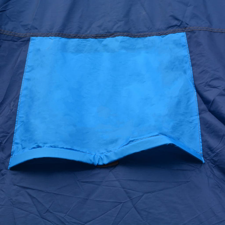 Tent 9-persoons polyester donkerblauw en blauw - Griffin Retail