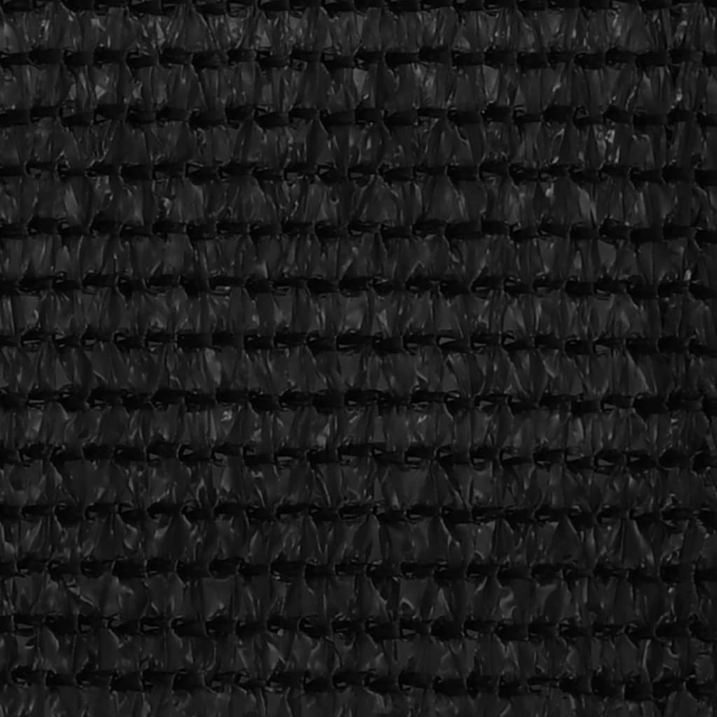 Tenttapijt 400x400 cm HDPE zwart - Griffin Retail