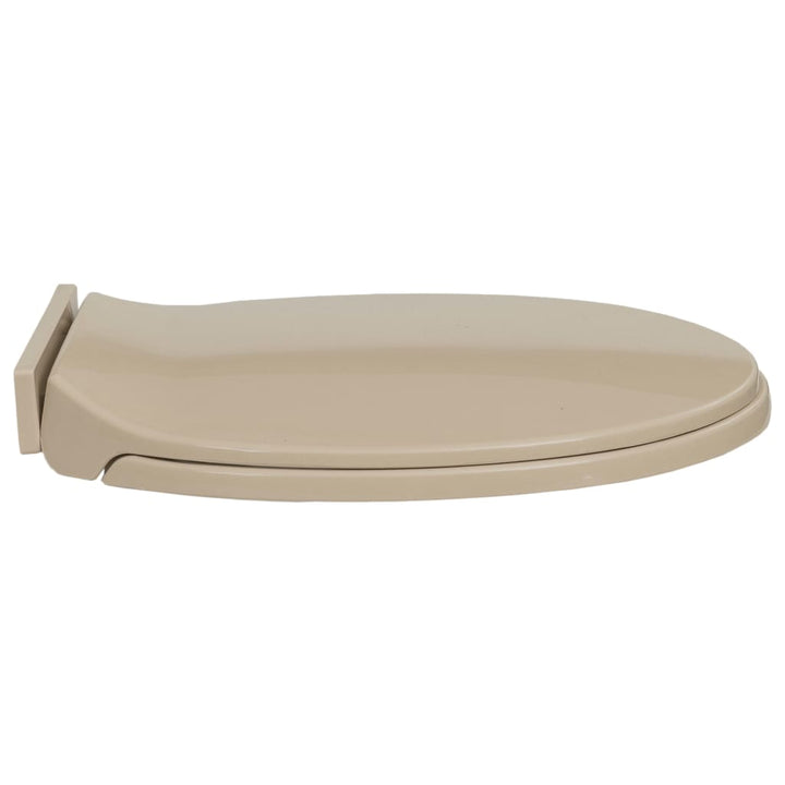 Toiletbril soft-close ovaal beige - Griffin Retail