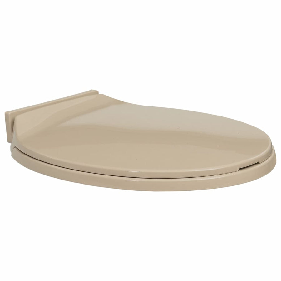 Toiletbril soft-close ovaal beige - Griffin Retail